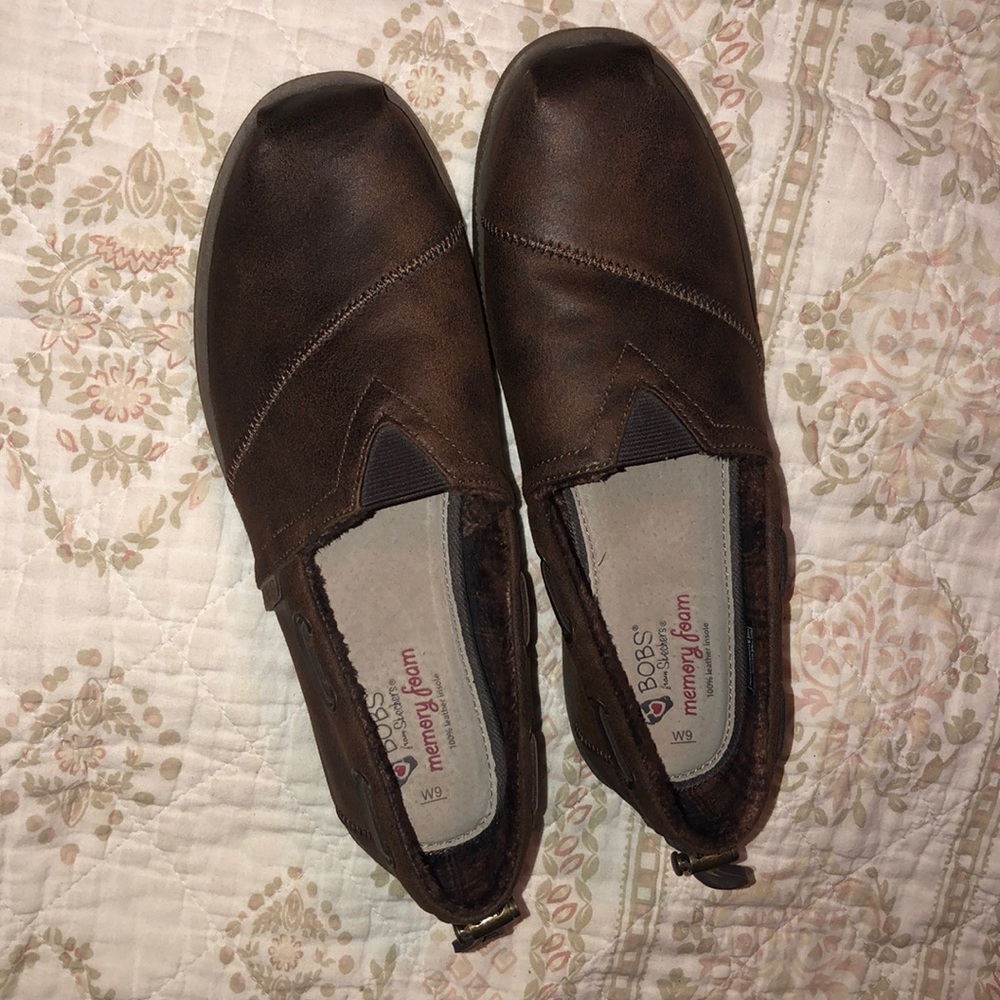 Brown Suede Bobs